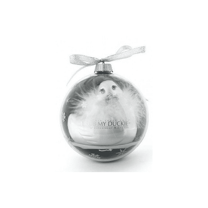 Big Tease Mini Paris Duckie Ornament Blanc