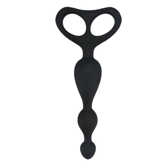 Chapelet anal en silicone 17 cm