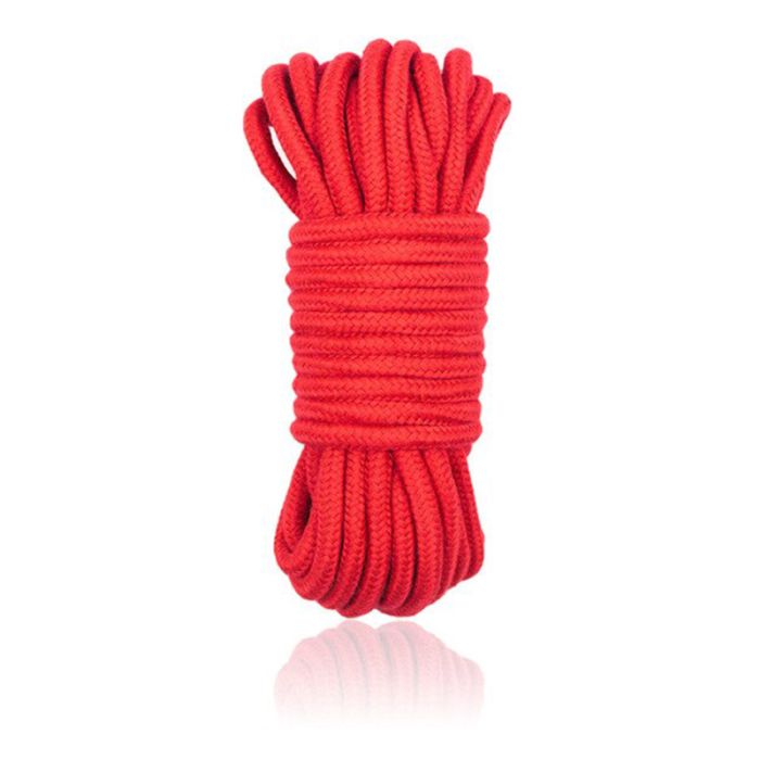 Corde bondage en coton rouge - 20 mètres