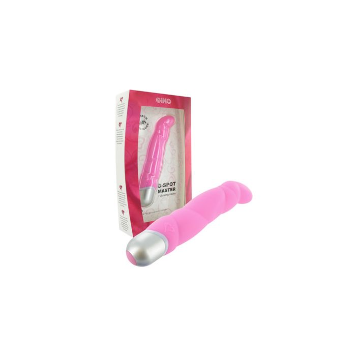 Gino Vibrator Pink by Feelz Toys