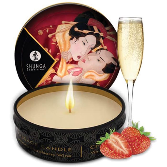 Massage candle  Romance-Sparkling Strawberry Wine 30 ml