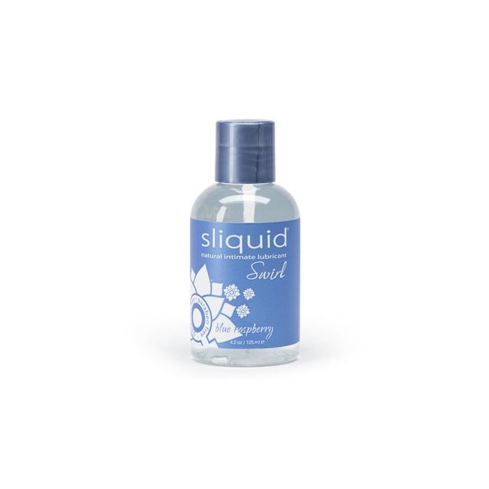 Sliquid - Naturals Swirl Lubricant Blue Raspberry 125 ml by sliquid