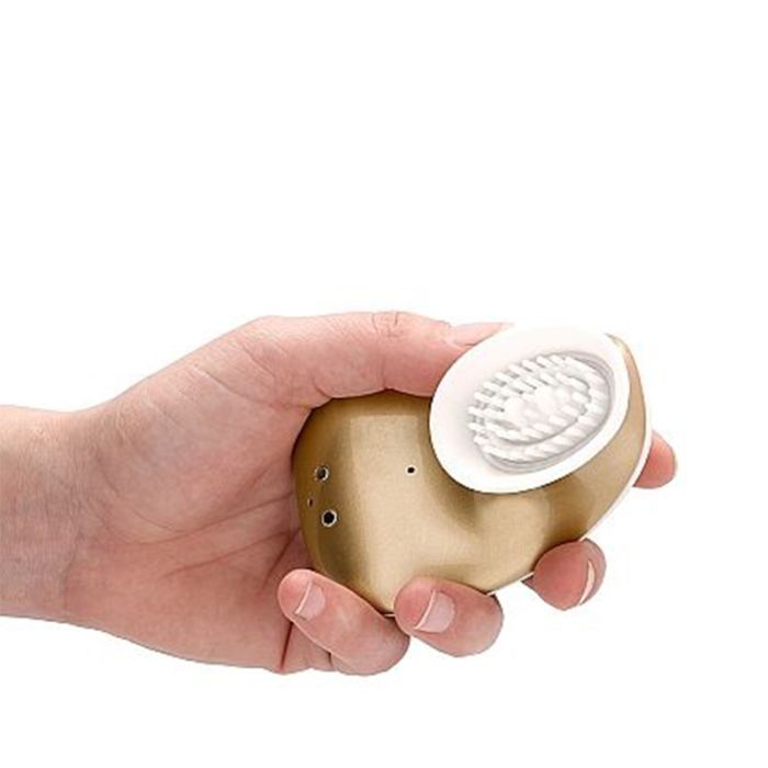 TWITCH Hands-free Suction & Vibration Toy Gold By Innovation