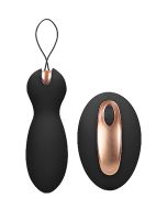 Dual Vibrating Toy - Purity - Black by elegance
