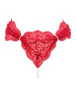 Pearl Thong Acapricho Red Size L by Bracli
