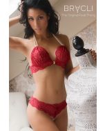 Pearl Thong Classic Red Size L by Bracli 