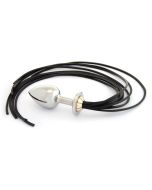 Rosebuds Whip Bud Bronze Cuir Noir Taille Extralarge