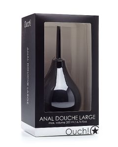 Anal Douche - Large - Black by Ouch !