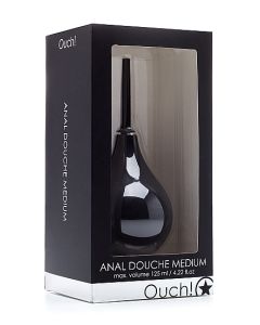 Anal Douche - Medium - Black by Ouch! 