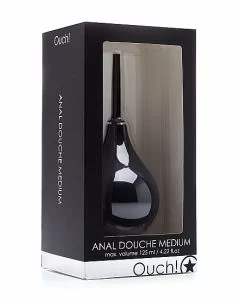 Anal Douche - Medium - Black by Ouch! 