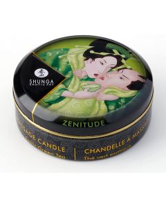Bougie de massage Zénitude-Thé Vert Exotique 30 ml by Shunga