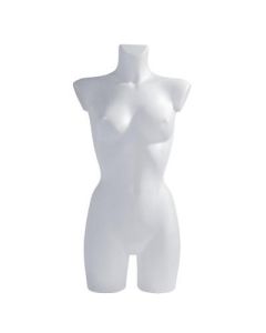 Buste torso femme polyéthylène HD blanc (pas de rabais kit)