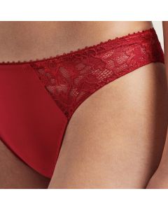 Culotte Italien Aube Amoureuse - Rouge Amour Taille 46 by Aubade