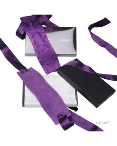 LELO Etherea Silk Cuffs Purple 