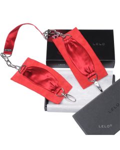 LELO Sutra Chainlink Cuffs Red 