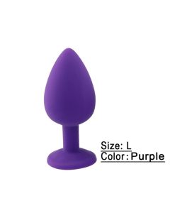 Plug anal violet Taille L