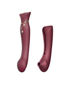 Queen Set Wine Red by ZALO
