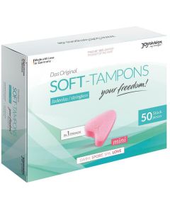 Soft-Tampons Mini - Box of 50 by Joydivision - Tampons sans fils