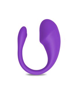 Vibrator oeuf violet vibrant pour stimulation point G et clitoris