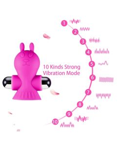 Pink Bunny Brustvibratoren